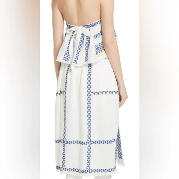 Free People Embroidered Wild Romance Dress OB811427 M - Picture 6 of 10